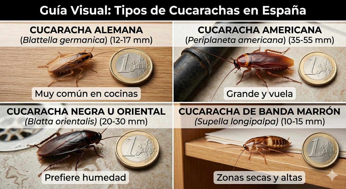 Cómo eliminar cucarachas en casa definitivamente: guía profesional 2026 1 cucarachas cómo matarlas y tipos